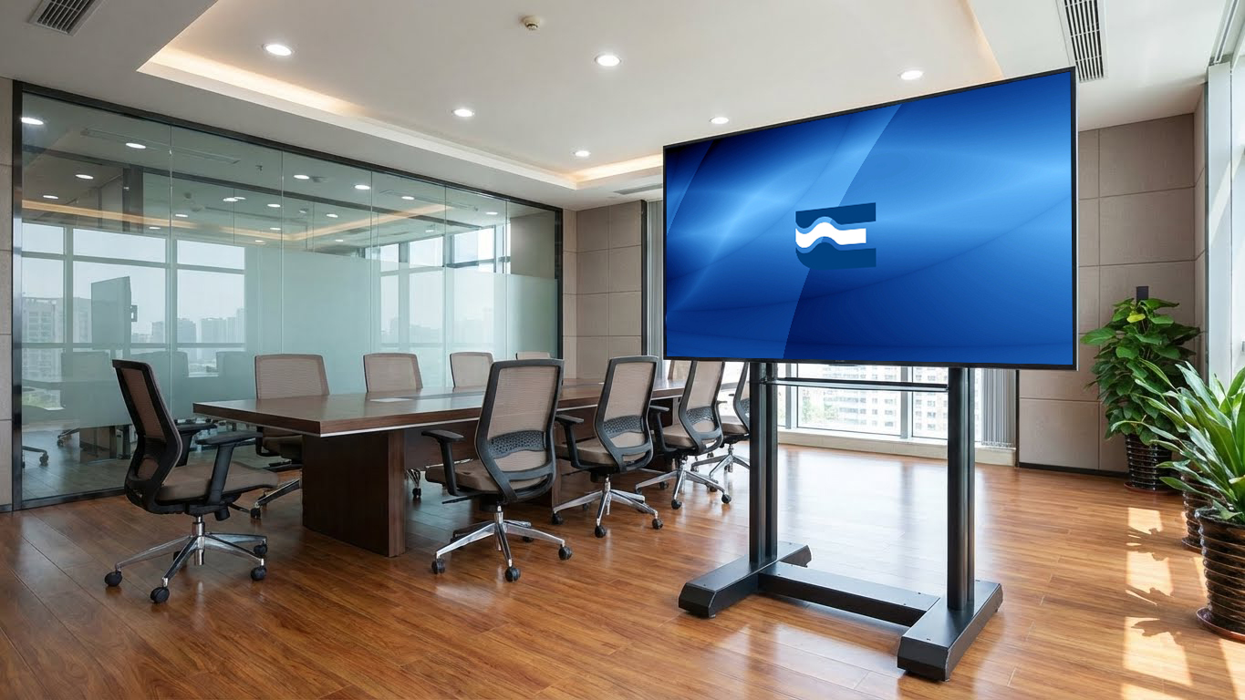 Yoobure Supporto TV Con Cassetti E Luci LED, 110x30x76 Cm, 7 Cassetti, Prese E USB, Per TV Fino A 50''