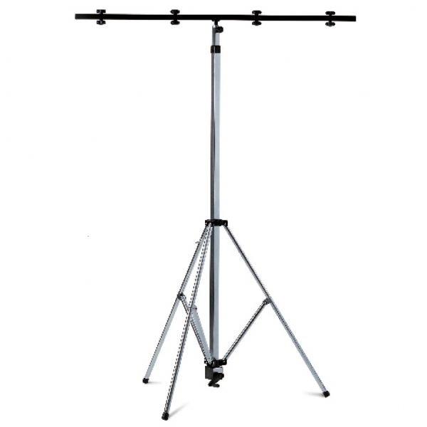 Lighting stand, steel, galvanized with telescopic leg Euromet