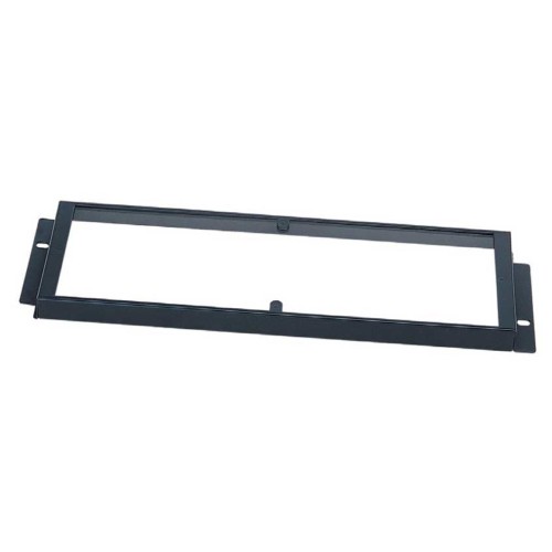 Security rack cover 3U, plexiglass, Black