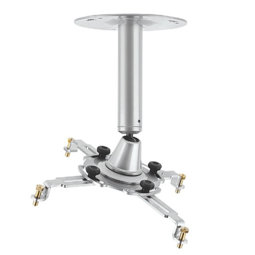 04382 Staffa videoproiettore da soffitto universale braccio 150mm silver
