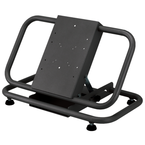 08300 Supporto monitor plasma/lcd da terra richiudibile, nero