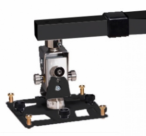15462 ARAKNO WALL – Telescopic wall mount for videopjector black