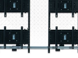 Supporto modulare componibile nfinigrid videowall