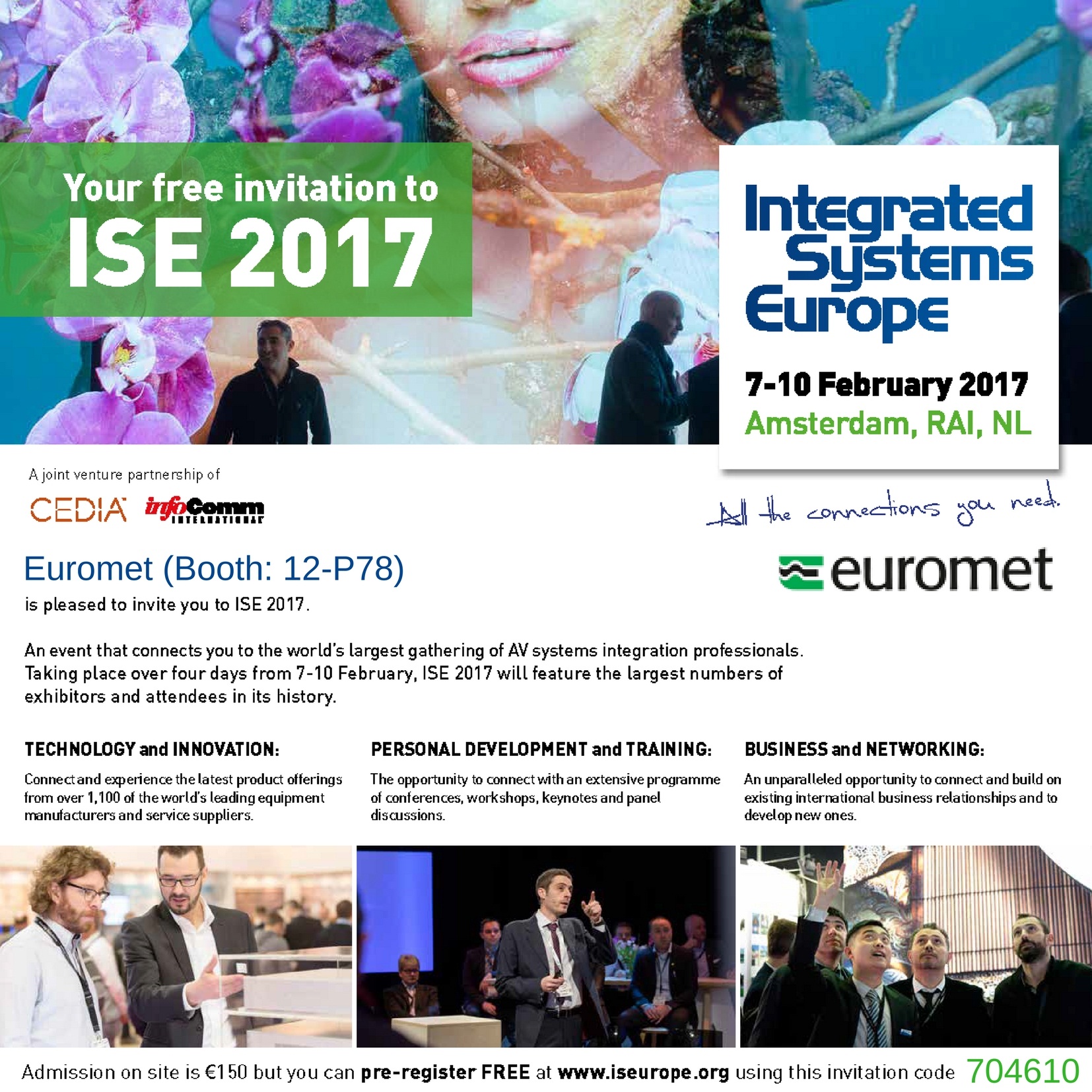 Euromet Invitation (Booth_ 12-P78) ISE 2017