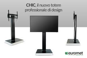 15000 CHIC totem professionale di design