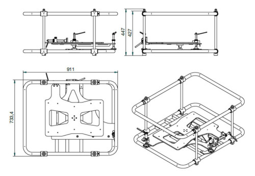 Kalibro, stacking and Rigging Frame cage PT 21K and similar - Image 7