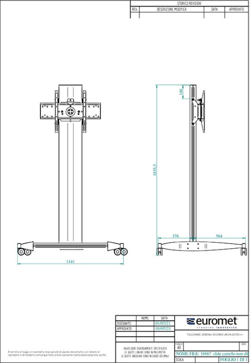 TURN SLIDE CART WHITE - Image 4