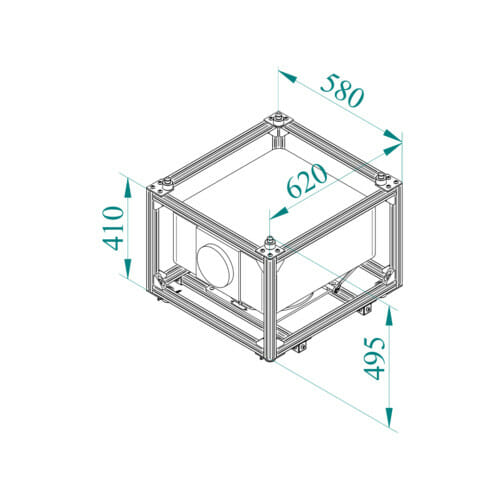 UNIKA 30.2 - stacking and rigging Frame Cage D.P. E-VISION 6,5K II - Image 5