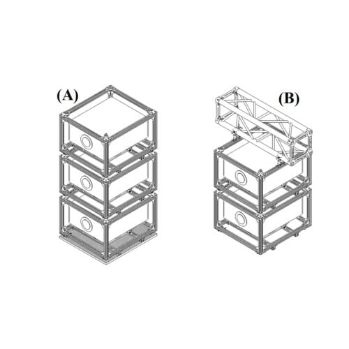 UNIKA 30.01 - VIVITEK - stacking and rigging Frame Cage DU6693Z_DU8090Z - Image 4
