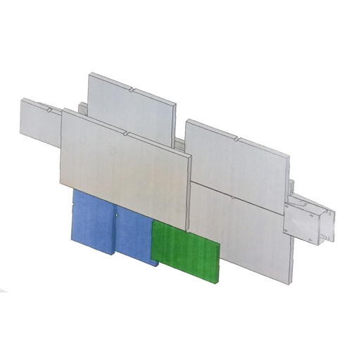 ART WALL - Modular video-wall support system for display LED and LCD wall - Image 4