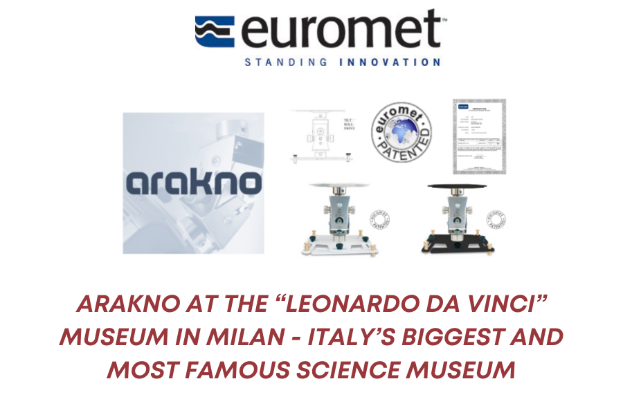 ARAKNO AT THE “LEONARDO DA VINCI” MUSEUM IN MILAN – ITALY’S BIGGEST AND MOST FAMOUS SCIENCE MUSEUM