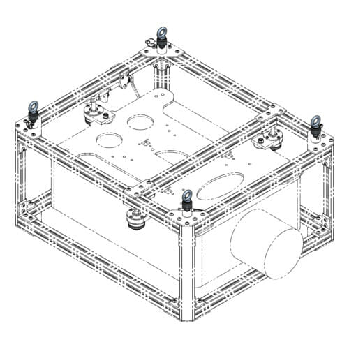 Optional UNIKA: 4 Eyebolt kit for Stacking - Image 4