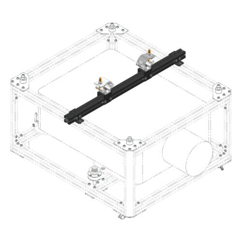 Optional UNIKA - Additional profile with 2 Clamps (Landscape) - Image 6