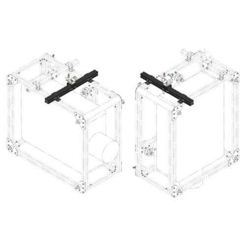 Optional UNIKA - Barra con Clamp, versione Floor e Portrait - immagine 3