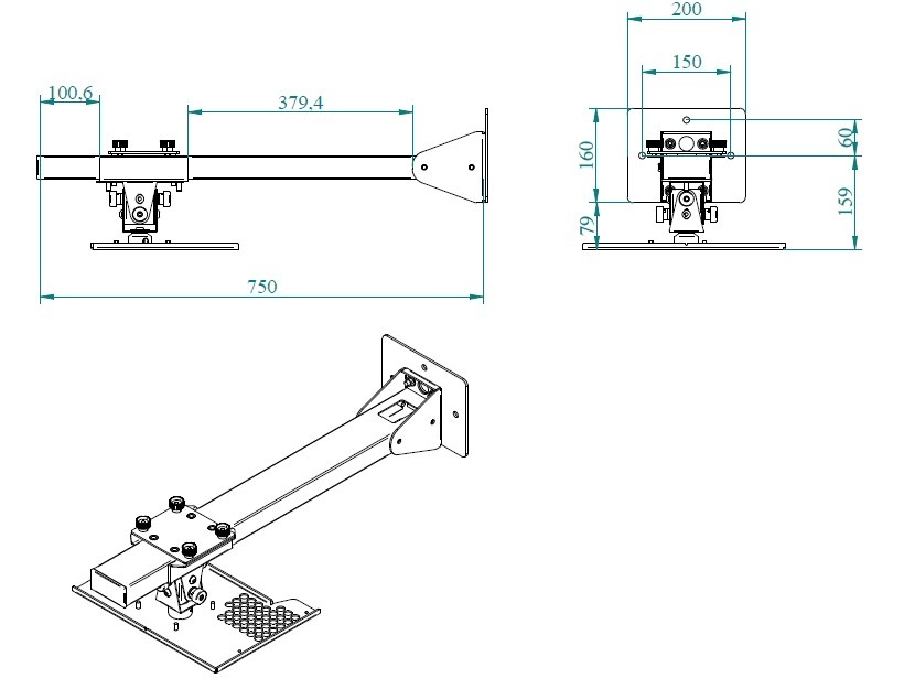 Arakno Arm 815 Nero - immagine 3