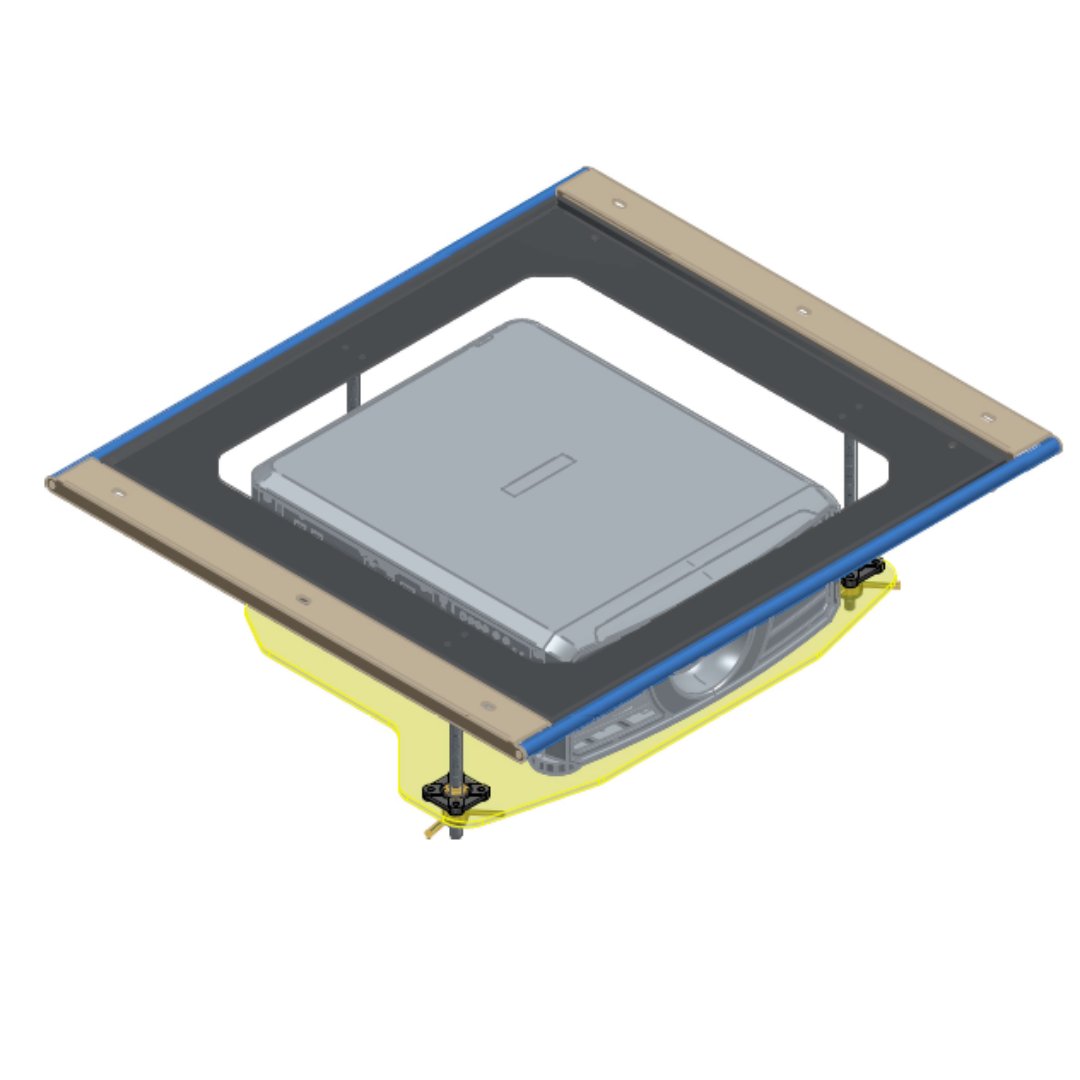 Projector mount with micrometric calibration - BS26K - Image 2