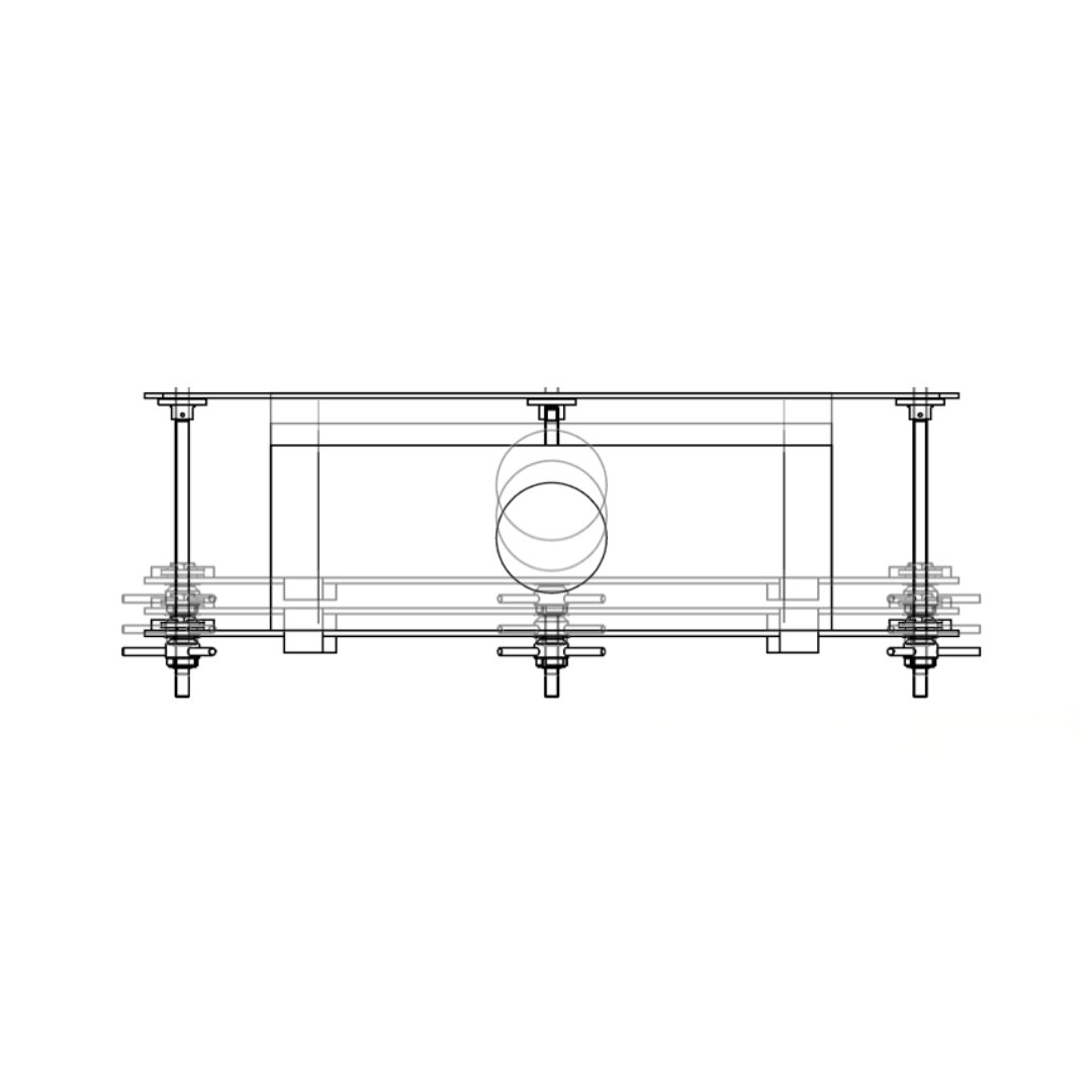 Projector mount with micrometric calibration - BS26K - Image 5